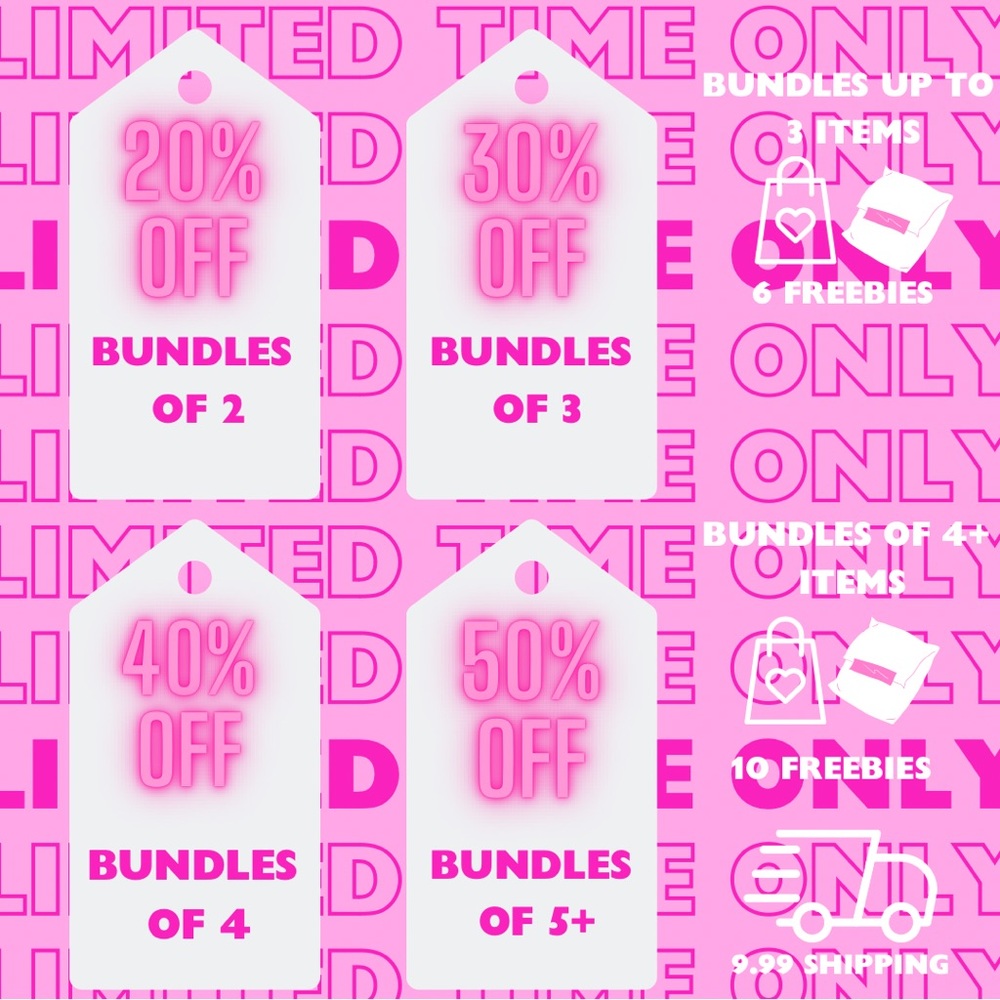 Super sale!! Up to 50% off plus bonus gifts